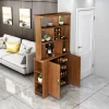 Living room furniture partition cabinet / home storage cabinet with showcase