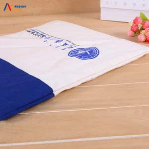 Logo print Eco friendly custom organic cotton calico bags wholesale