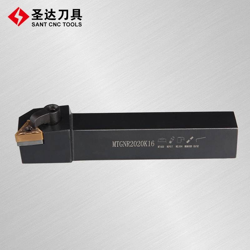 Long Service Life Metal Lathe CNC Tool Holder with Wedge Clamping System Turning Toolholder M Type