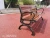 Import lounge cast bronze antique slatted designer aluminum park furniture metal work seating aluminium patio outdoor garden bench from China