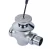 Import Low price brass foot pedal push button durable flush valves for office toilet from China