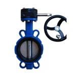LOW PRICE  ductile iron body disc Silicone Free Wafer type butterfly valve FOR PIPE CONNECTION