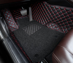 Luxury and Fashion Design Leather Custom Waterproof 5D Car Mats