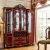 Import luxury antique Modern Living room dining room furniture 4 doors side wine cabinet from China