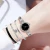 Import Luxury Crystal Diamond Ladies Watches and Bracelet Set Womens Relojes Para Mujer Fashion Rose Gold Steel Quartz Wrist Watch from China