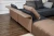 Import Luxury genuine leather sofa set stainless steel legs lounge sofa living room furniture from China