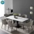 Import Luxury Home Furniture Dining Room Marble Table Sintered Stone Top Table Chairs Set from China