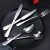 Import Luxury Nordic Cutlery Stainless Steel Spoon Set, Spoons Forks and Knives for Events from China