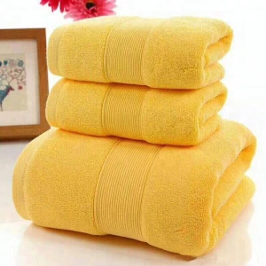 Luxury pure Three-piece towel set 100% cotton