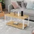 Import Luxury rectangular side table modern black coffee table with storage from China