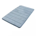 luxury soft foam non slip bath mat