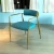 Import luxury stainless steel gold color chair metal chair Modern Hotel Restaurant Dining Room Chair from China
