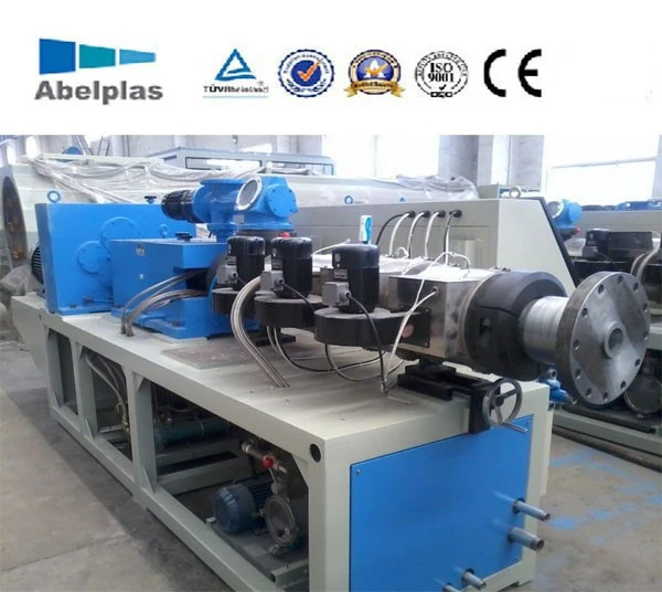 machine for making wpc products made from recycled wood and plastic material wood plastic machine