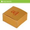 Made in China OEM gold cardboard matte laminated red hot stamping small paper box luxury for mooncake packaging