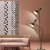Import Malaysia 2 head e14  post modern black white standing light adjustable height dimmable led floor lamp from China