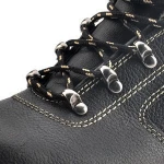 Malaysia Factory Safety Shoe Manufacturer, Stain-Steel Toe Cap Leather Safety Shoes PU/PU Famous Shoes in Selangor (Size:UK3-13)