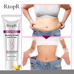 Mango Slimming Weight Lose Body Cream Slimming Shaping Create Beautiful Curve Firming Cellulite Body Anti Winkles Skin Care