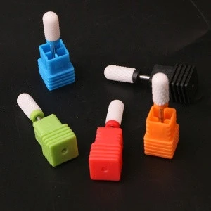 Manicure tools acrylic nail drill bit set safety ceramic nail drill bits