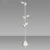 Import Manufacture Direct LED Tall Iron Metal Floor Lamp for Restaurant from China