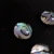 Import Manufacture Natural Shell Abalone Round with Crystal Cabochon 15mm from China