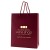 Import Matte Laminated Eurotote Shopping Bag - dimensions are 8&quot; x 4&quot; x 10&quot;, features cardboard and comes with your logo. from USA