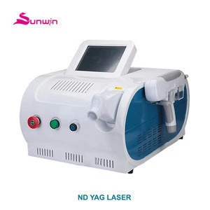 Medium Telangiectasia treatment endogenous pigment RoHS approval 1320nm back doll nd yag laser beauty equipment