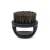 Import Men Shaving Face Hair Barber Cleaning Brush Black ABS Handle Boar Bristle Finger Beard Brush from China