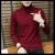 Import Men&#039;s Basic Turtleneck Pullover Solid Sweater from China