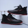 Mens Casual Shoes /  Men shoes / Men leather shoes with lace up