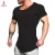 Import Mens Custom breathable dry fit cotton spandex compression Gym T-Shirt from China