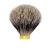 Import Mens Shaving Brush Gift Silvertip Badger Hair High Grade Black Resin Handle Hand Made OEM/ODM from China