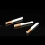 Import Metal Aluminum Cigarette Shape 78mm 55mm  Length Dugout Weed Smoking Pipes Accessories One Hitter Portable Herb Tobacco Pipe from China