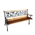 Import Metal Frame Wooden Bench from China
