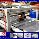 mgo board making machine with advanced processing/modern construction lightweight mgo board production line