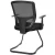 Import Mid back powder coated frame mesh visitor office meeting conference chair for sale from China