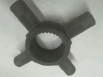 Middle axle transmission parts axle crass shaft for Beiben