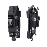 Military canvas waist belt bag waterproof military pouch with waist strap