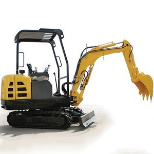 mini digger attachments without cab excavator hydraulic earth digging machine