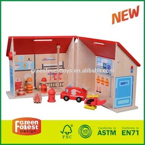 Mini Fire Station Play Set