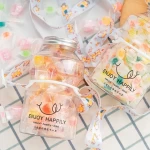 300ML  500ML 700ML juice bottle milktea bottle Customizable candy jar beverages PET material  with cap