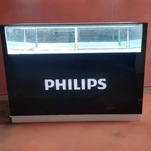 Mobile phone counter display cabinet mobile phone counter experience desk toughened glass counter