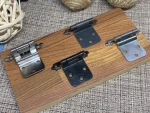 Modern 3/8 Inset Steel Spring Hinge for Kitchen Bathroom Door Cabinet Table Furniture Decorate Purpose