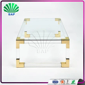 Modern Acrylic Table Design Modern Adjustable Height Office Table Conference table
