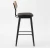 Import Modern cheap Leather Cover Upholstered Pub Bar Chair Metal Bar Counter Stools from China