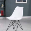 modern easefal powder coated legs Library chair