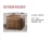 Import modern furniture classic style small home stool ottoman square brown leather pouf from China