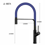 Modern Hot Multi Functions Brass Kitchen Tap Healthy Kitchen Sink Mixer Chrome Pull Out Sprayer Kitchen Fauce