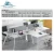 Import Modern L-shape cluster of 4 office workstation with divider screen 4 person office partition from China