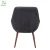 Import Modern leisure fabric upholstery dining room chairs leather wood dining chair from China