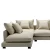 Modern Style Wear-Resistant Home Furniture Sectional Waterproof Sofa Leather Italian House Furniture